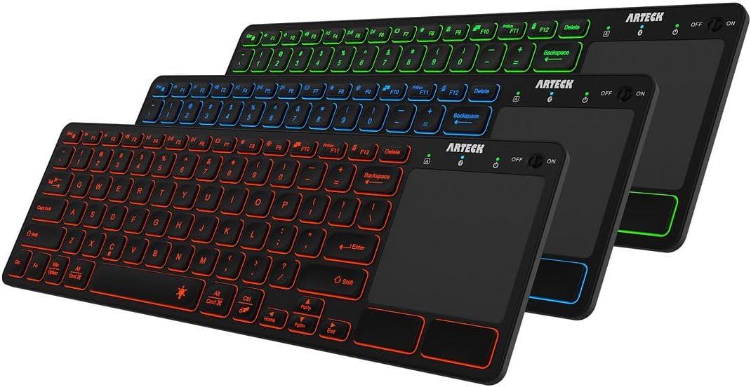 Arteck Backlit Bluetooth TV Keyboard